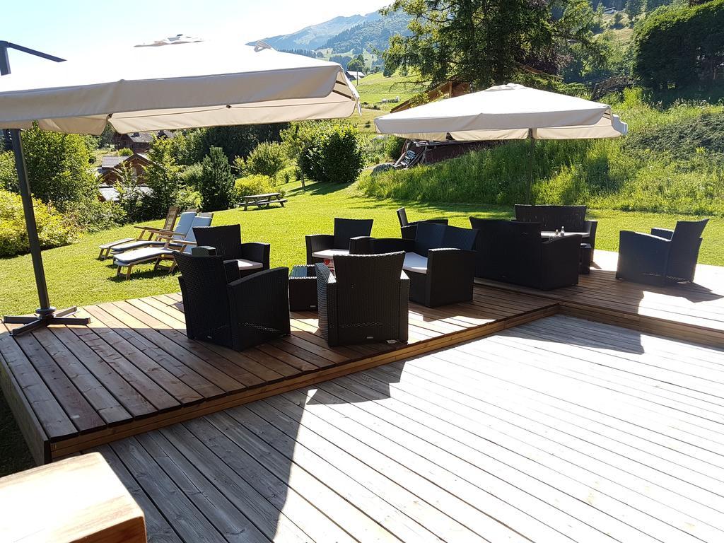 La Joubarbe Au Balcon Du Mont-Blanc Villa Sallanches Bagian luar foto