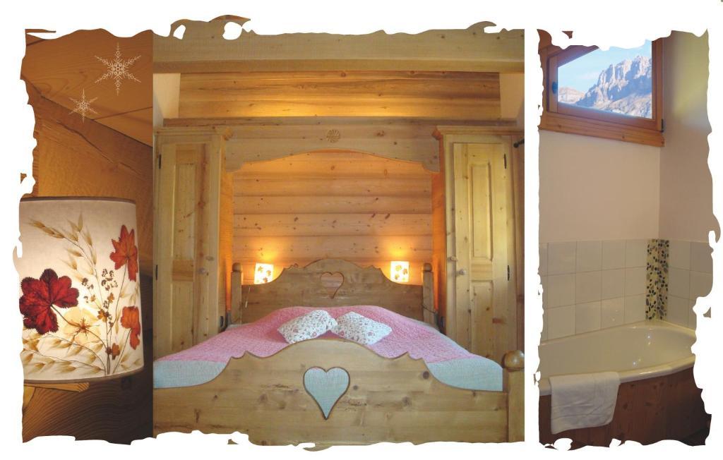 La Joubarbe Au Balcon Du Mont-Blanc Villa Sallanches Ruang foto